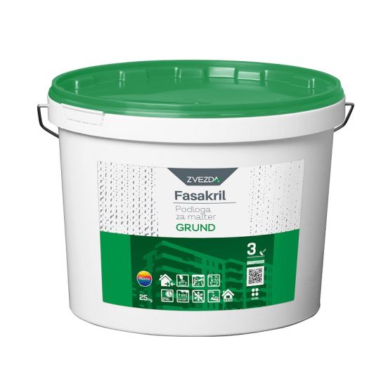 Fasakril podloga za fasadu Helios