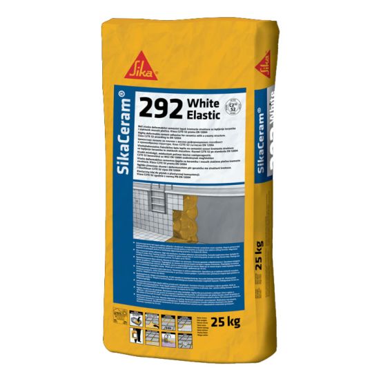 SIKA ceram 292- white elastic 25kg.