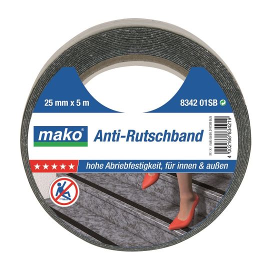 Traka prot.kliz.5mx25mm crna